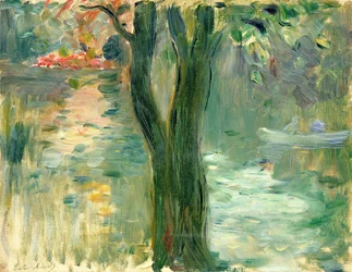 Sunset over the Lake, Bois de Boulogne, 1894